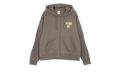 SB Full-Zip Fleece Skate Hoodie "Pool Airs - Cave Stone / White" HJ2898 289