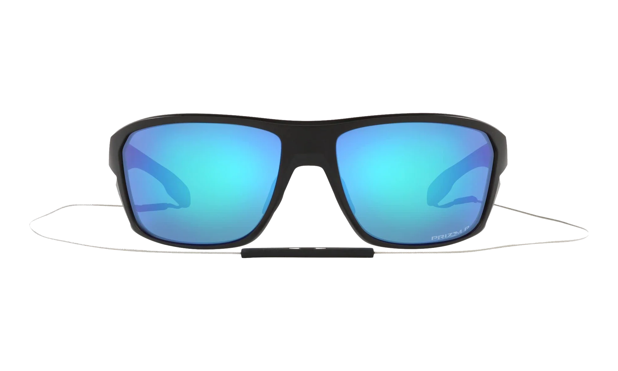 Split Shot Polarized Sunglasses "Matte Black / PRIZM Sapphire" OO9416 33