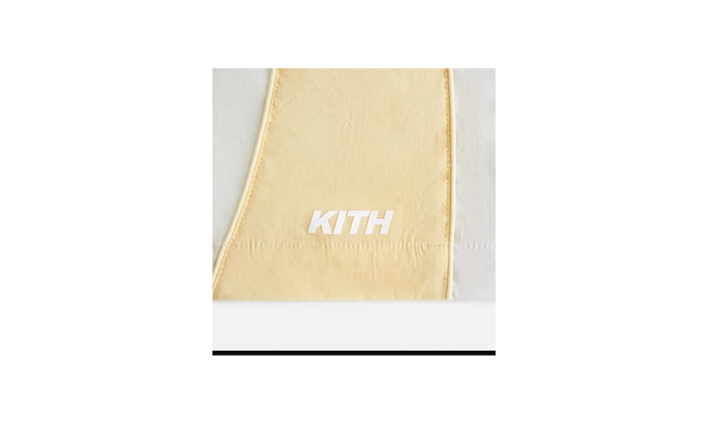 Allium Seamed Track Shorts "Off-White" KITH13