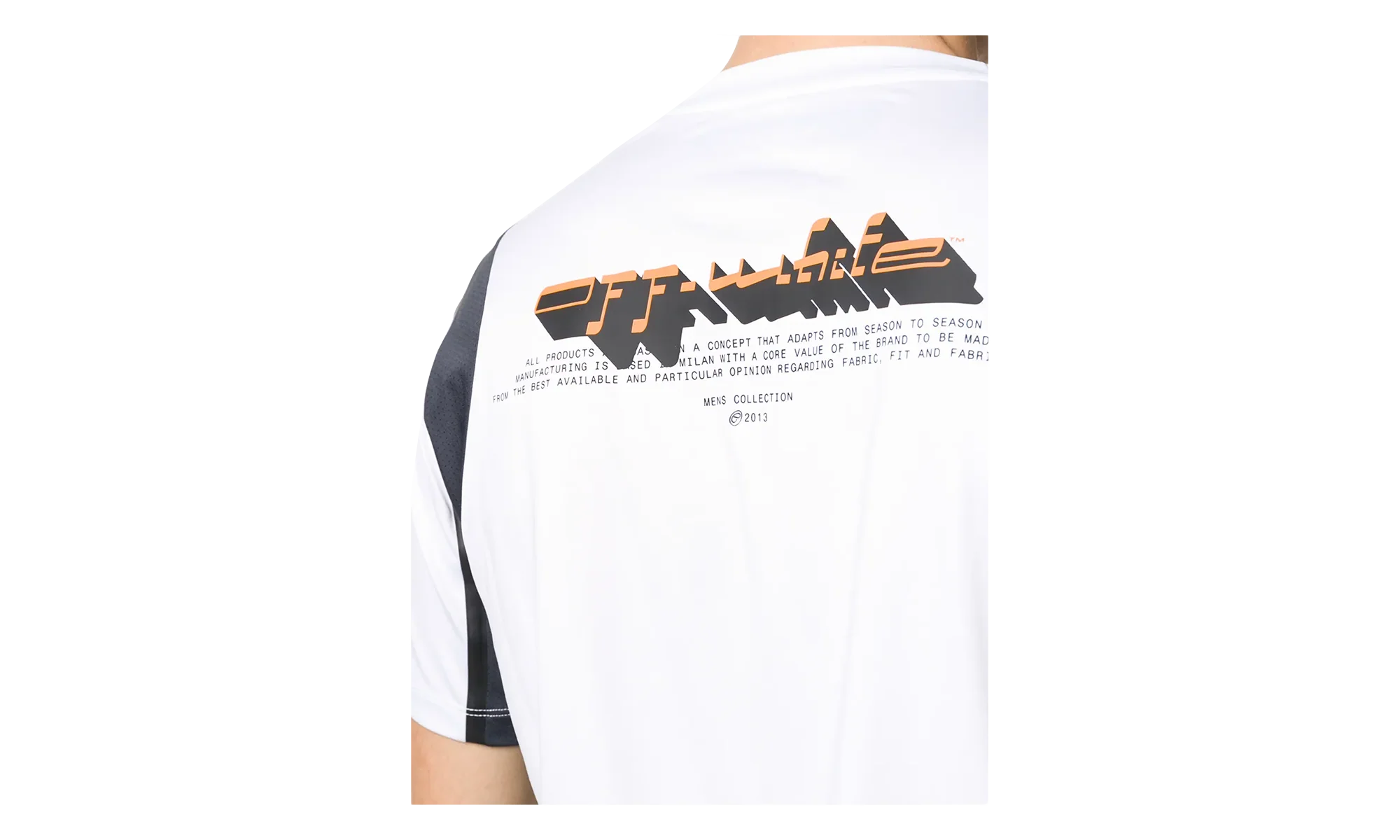 Active S/S T-shirt "White / Grey" OMVA011I20JER0020106