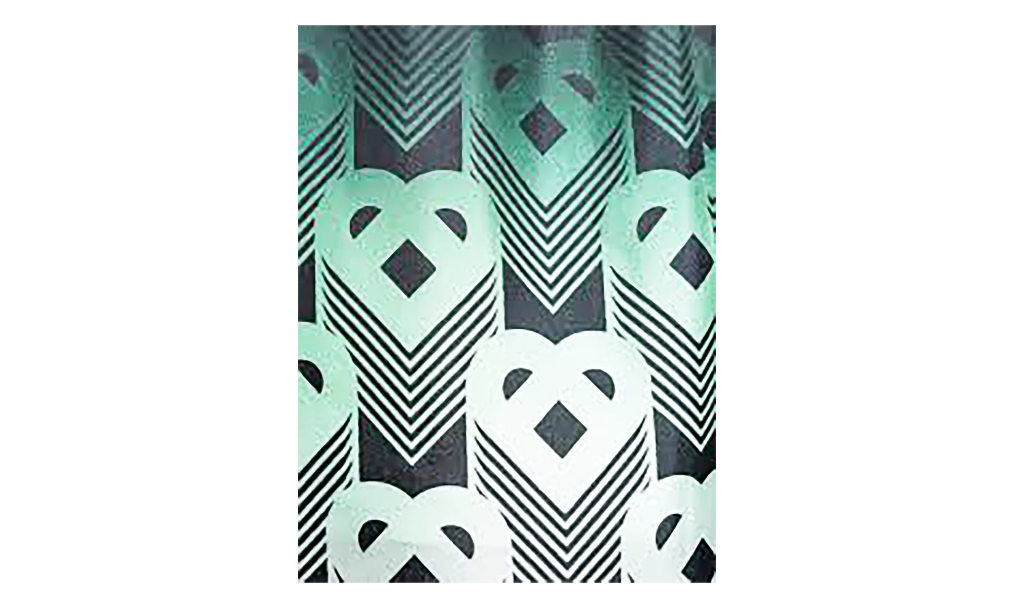 Gradient Monogram Silk Shorts "Green" MPF25 TR 012 01