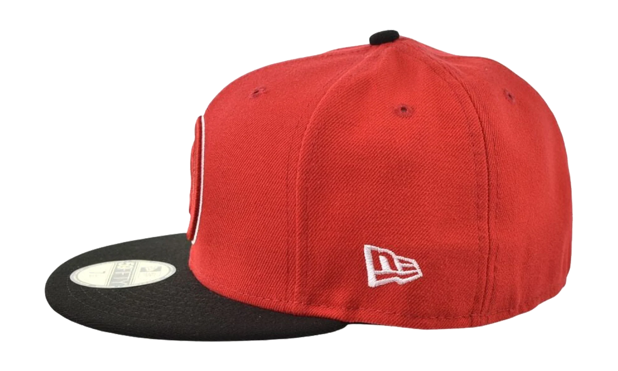 59FIFTY NBA Atlanta Hawks 2-Tone Fitted Hat "Red / Black" 70343705