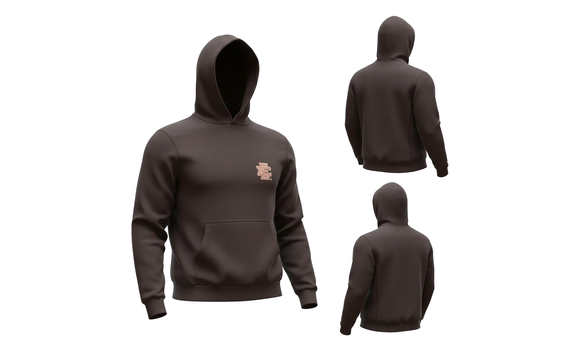 EE HOODIE "Brown/ Pink" EE664