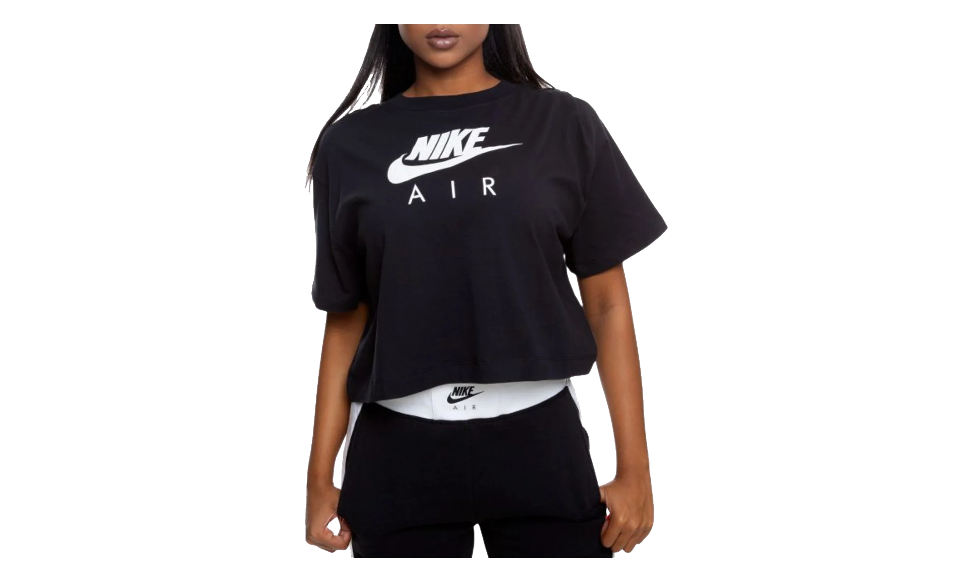 Graphic Logo T-shirt WMNS "Black" BV4777 010