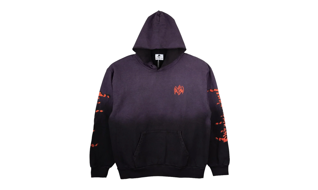 Haunted Mask Hooded Sweatshirt "Purple" 201PS0441238