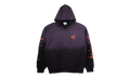 Haunted Mask Hooded Sweatshirt "Purple" 201PS0441238