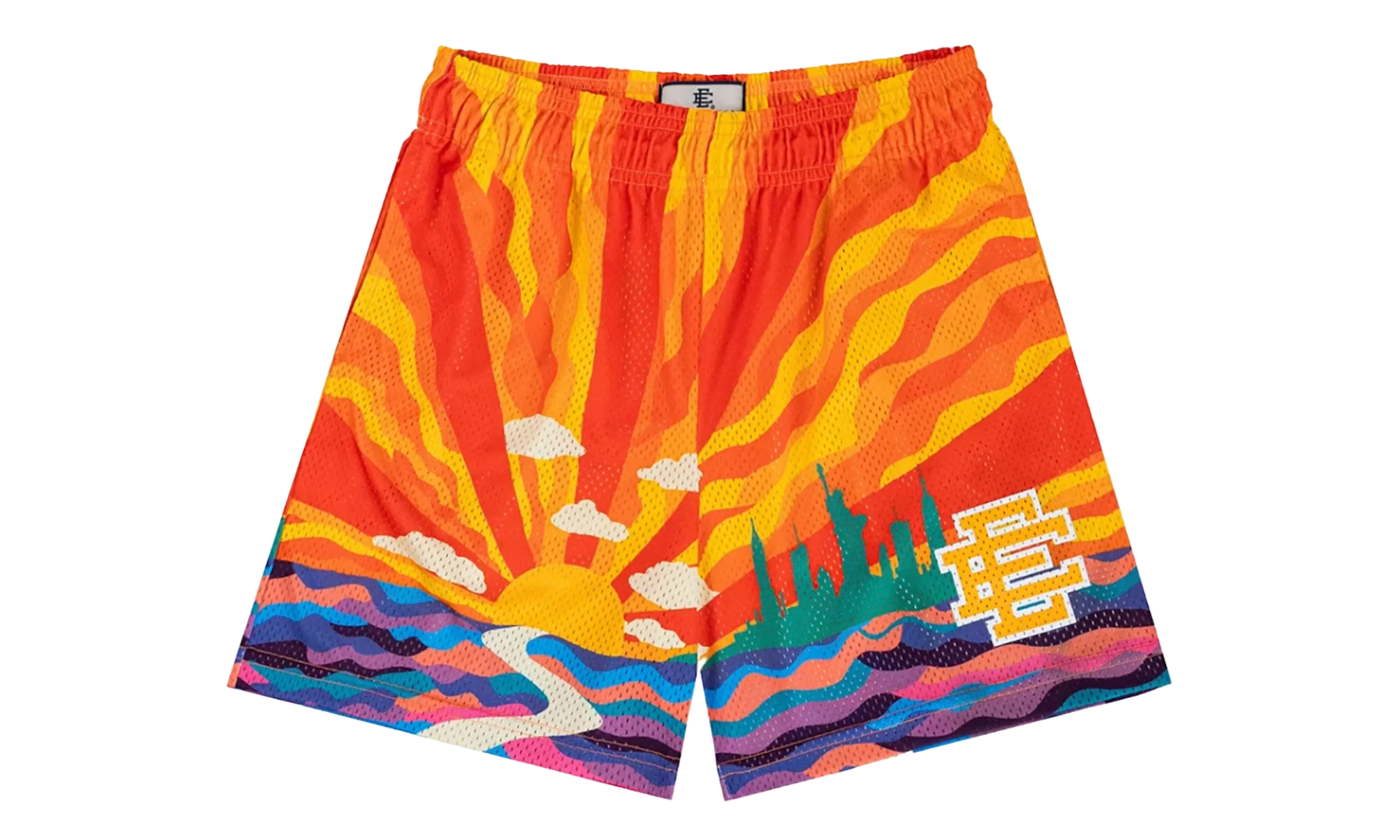 EE Basic Shorts "NYC Sunset Yellow" EE275