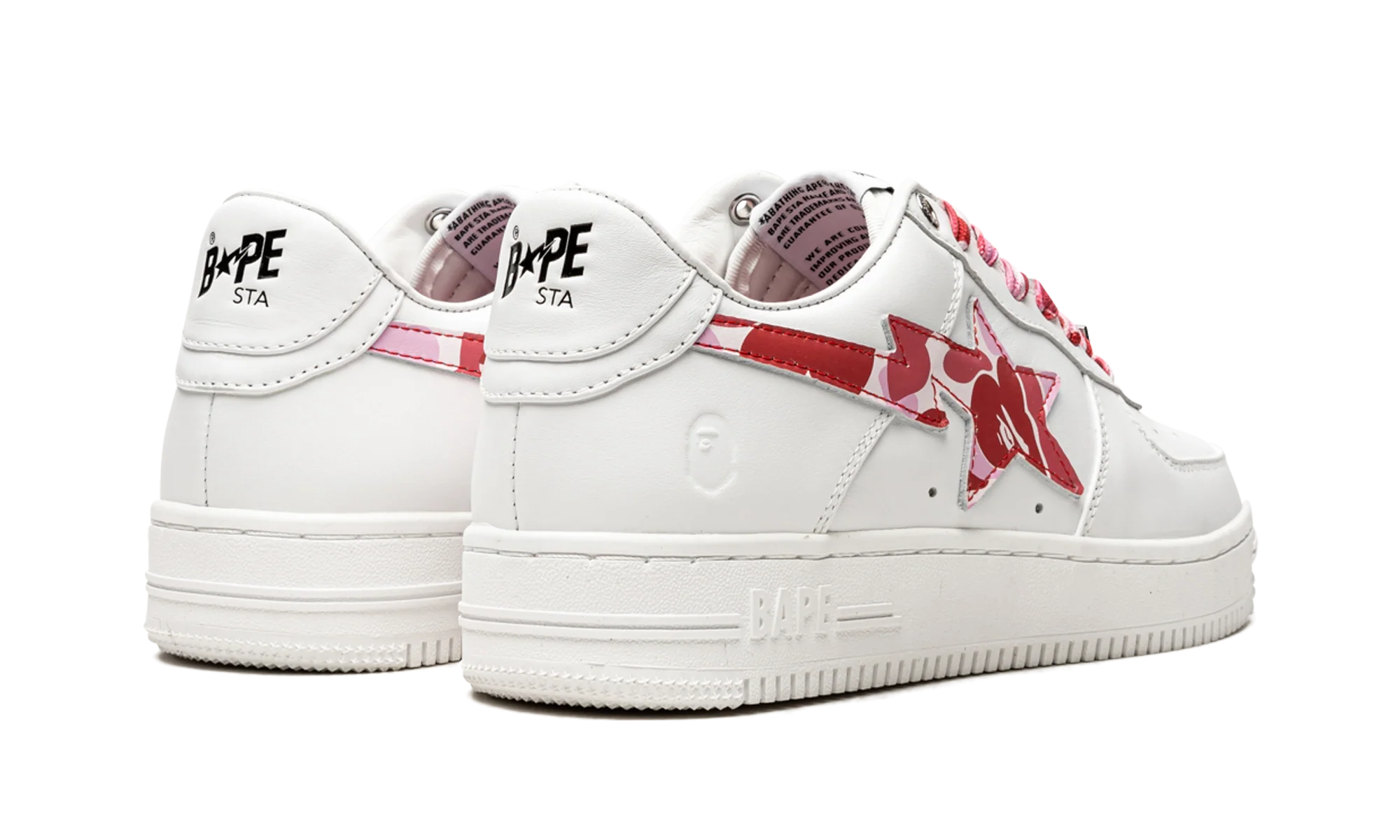 Bape Sta "Pink Camo / White" 0ZXSHM191045GPKX