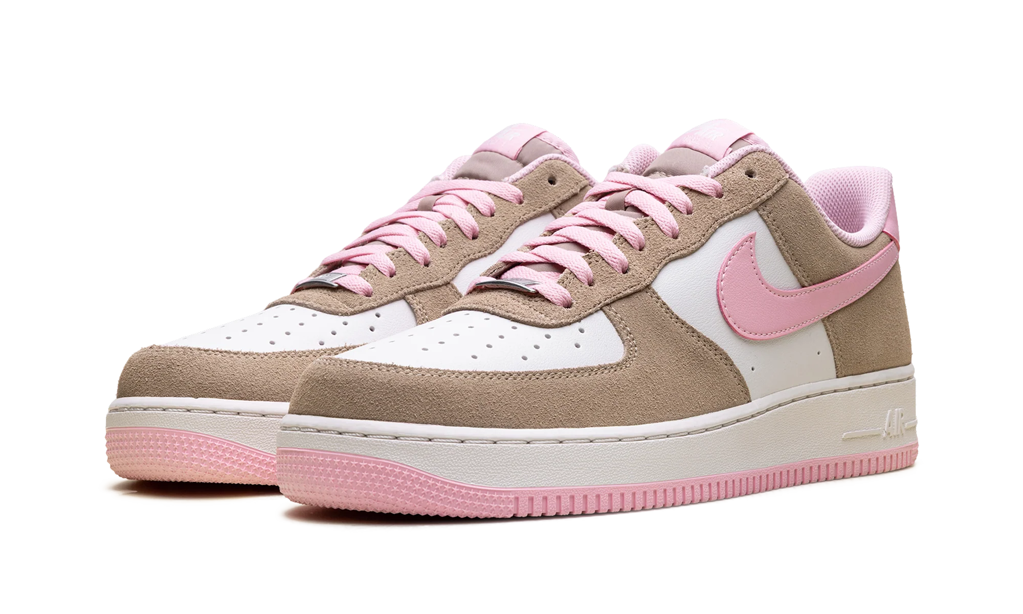 Air Force 1 '07 LV8 "Rattan Phantom / Medium Soft Pink" FQ8714 202