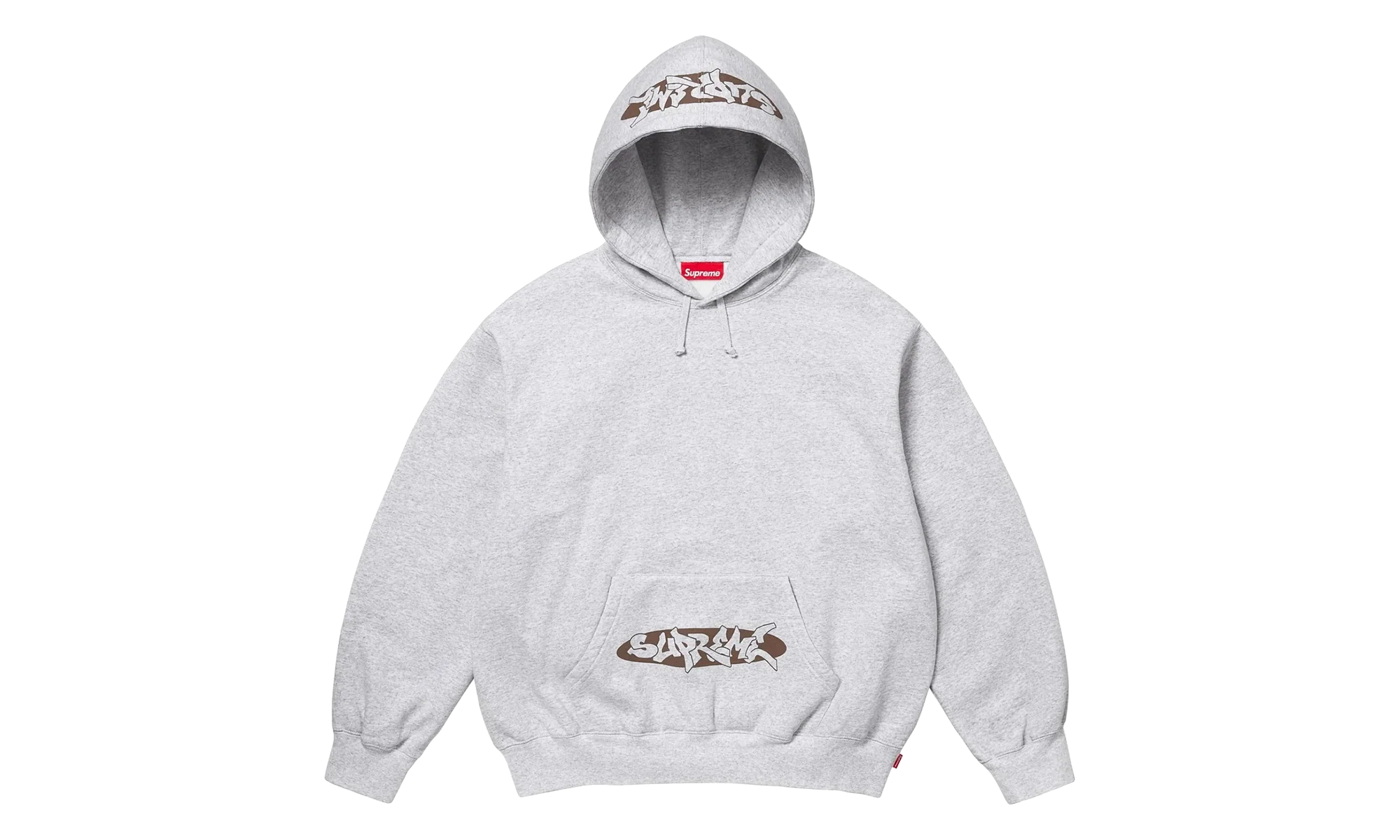 New World Order Hooded Sweatshirt "SS25 - Ash Grey" SU26928