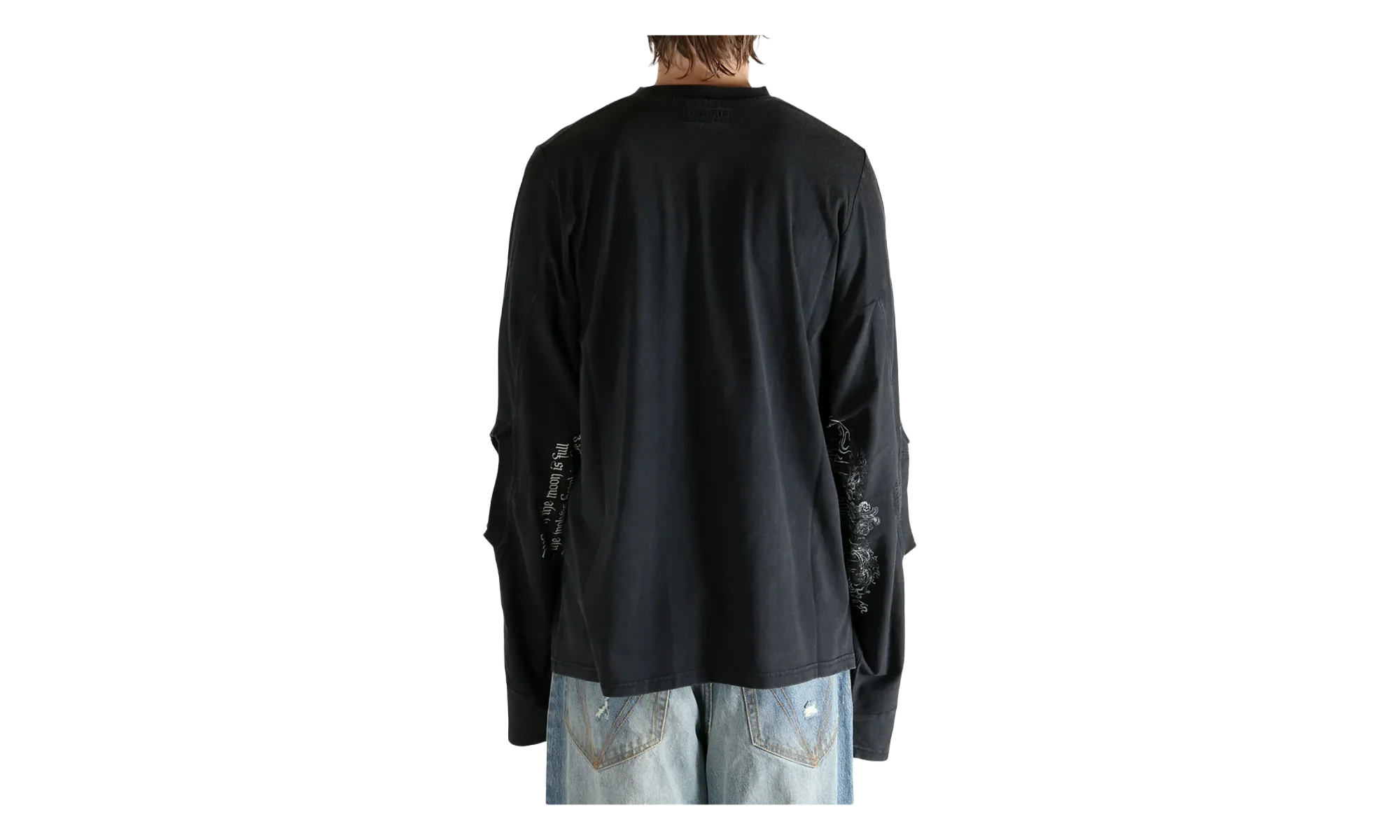 Spirit Cut-Up Long-Sleeve T-Shirt "Magnet" UCF76LS680M MAGN