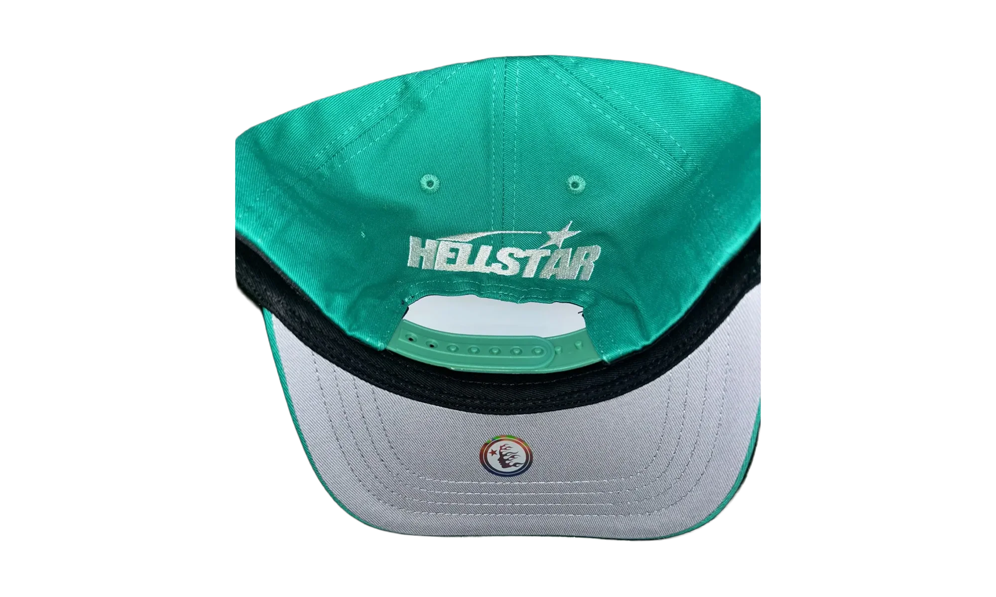 Rhinestone Snapback Hat "Green" HSR143