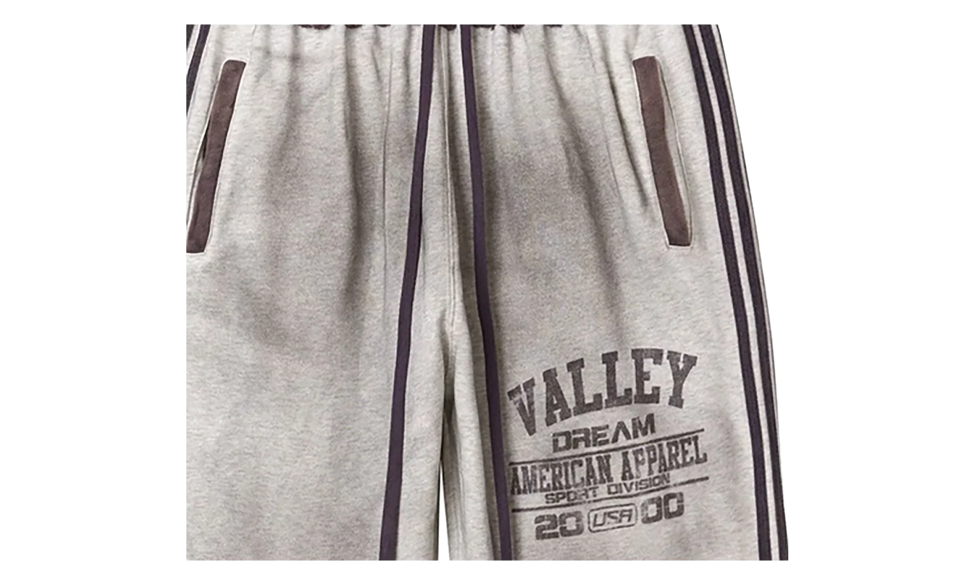 DESTROYER SWEATPANTS "Grey / Purple" VAL104