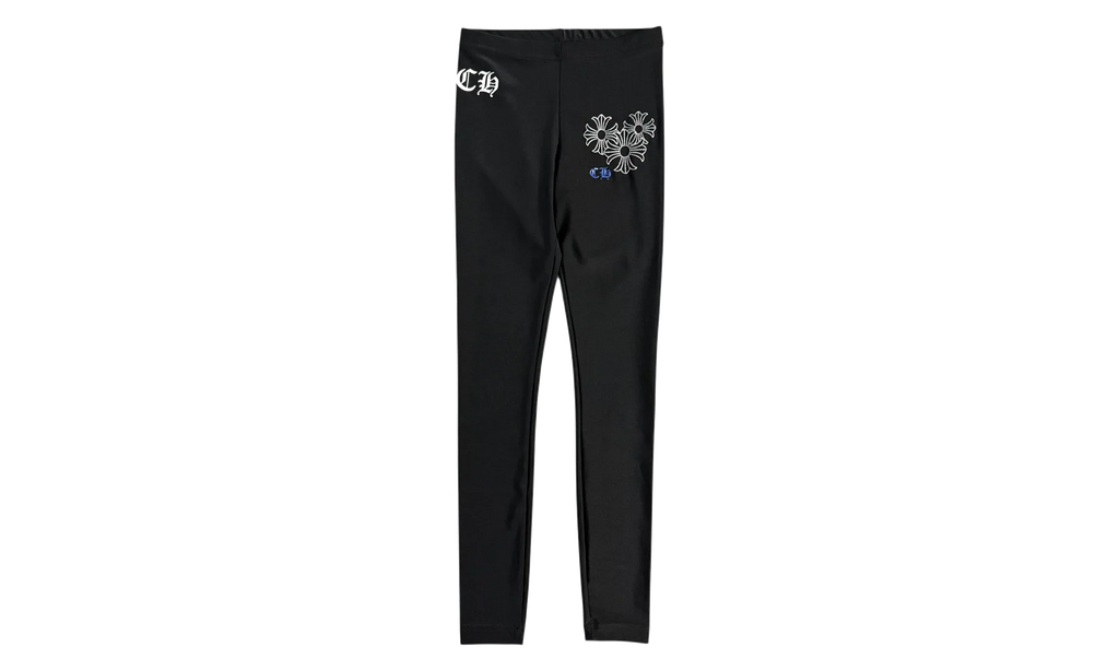 Vintage Plus Cross Logo Leggings "Black Grey Blue" CHRM1125