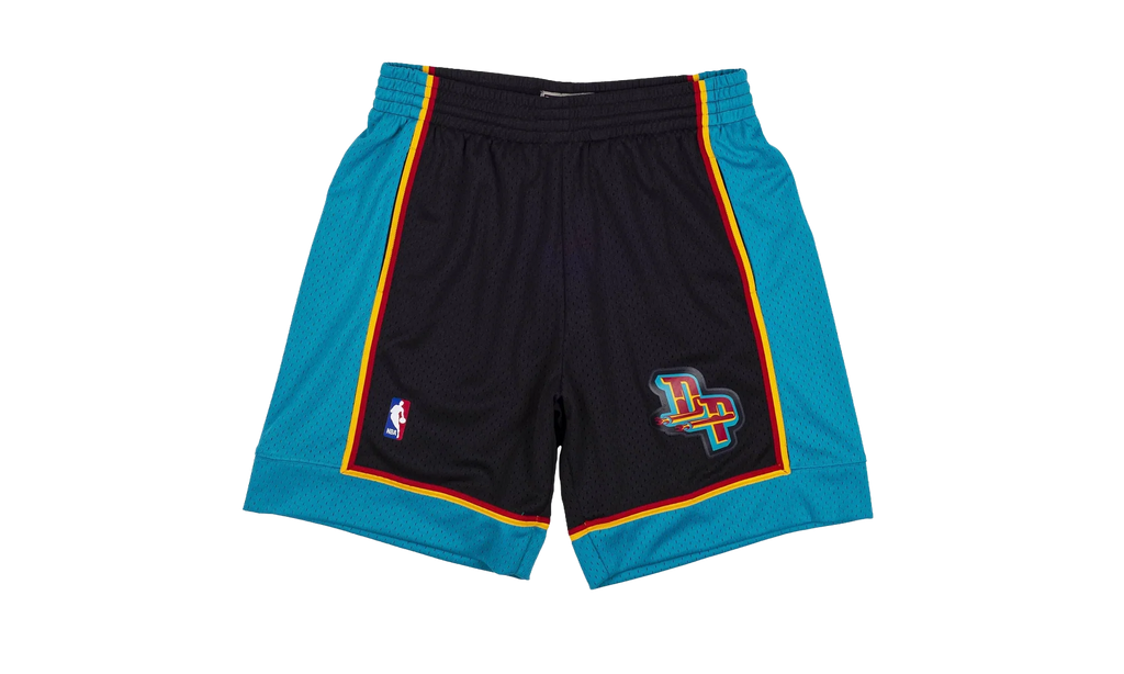 NBA Reload Swingman Shorts "1998 Detroit Pistons - Black" SMSHCP19296 DPIBLCK98