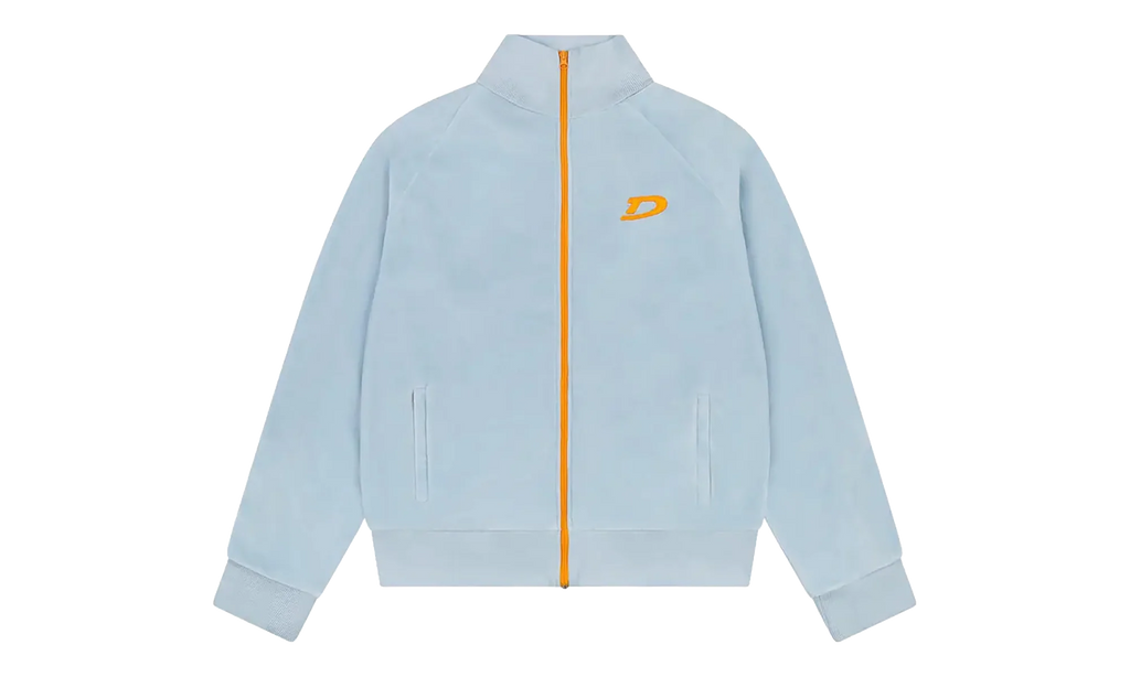Velour Warmup Jacket "Light Blue" DT516