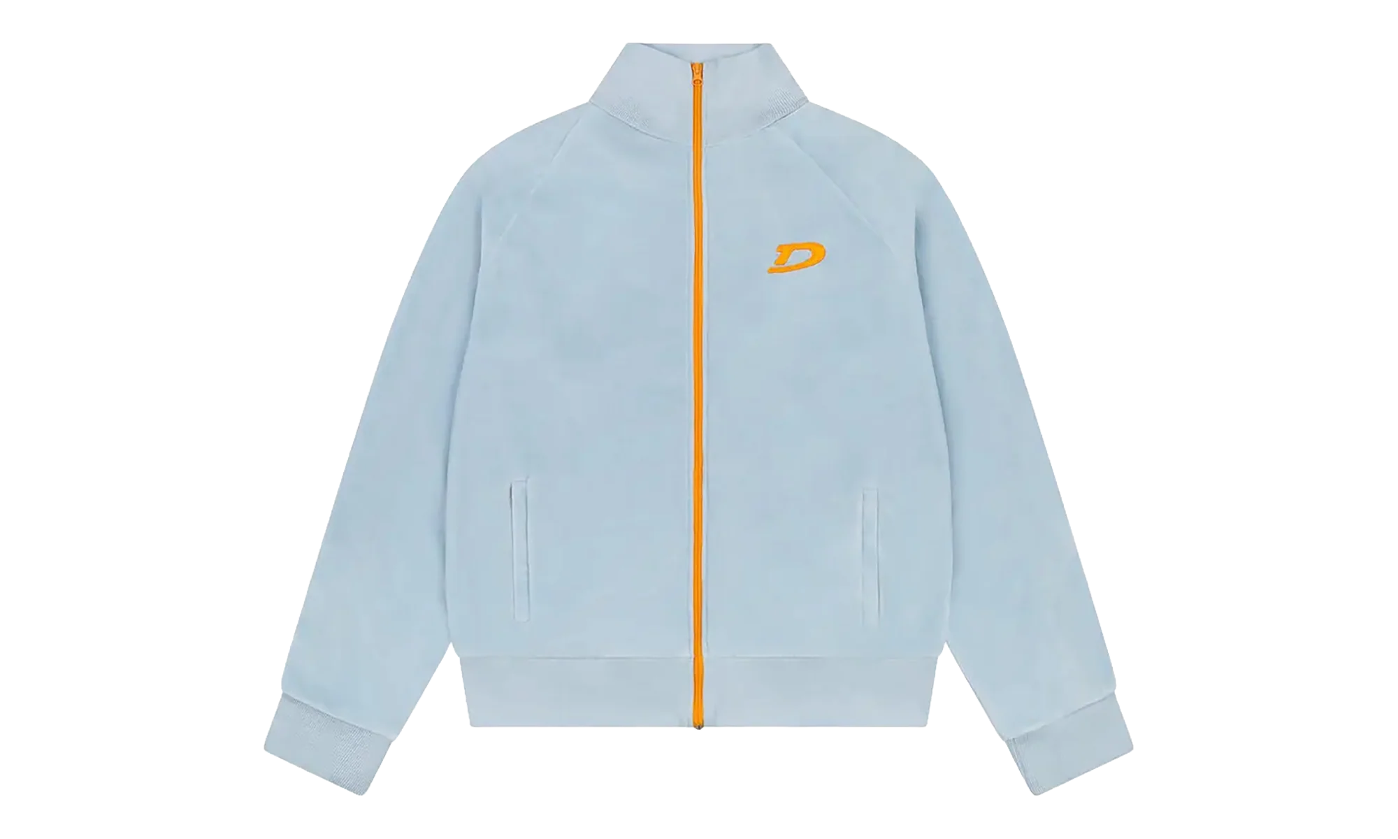 Velour Warmup Jacket "Light Blue" DT516