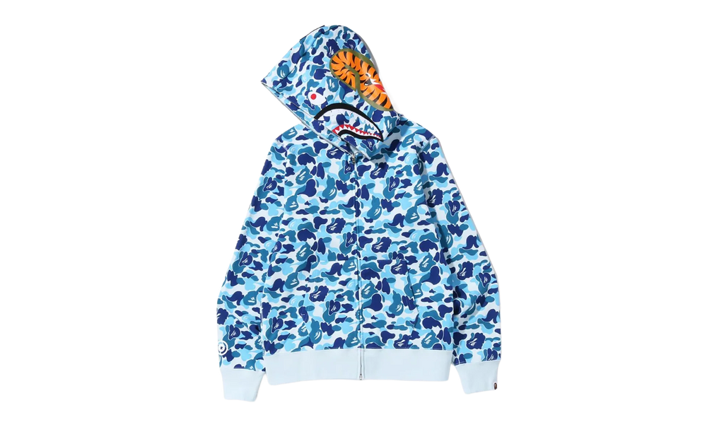 ABC Camo Shark Full Zip Hoodie "Blue" 0ZXSWM00915XO