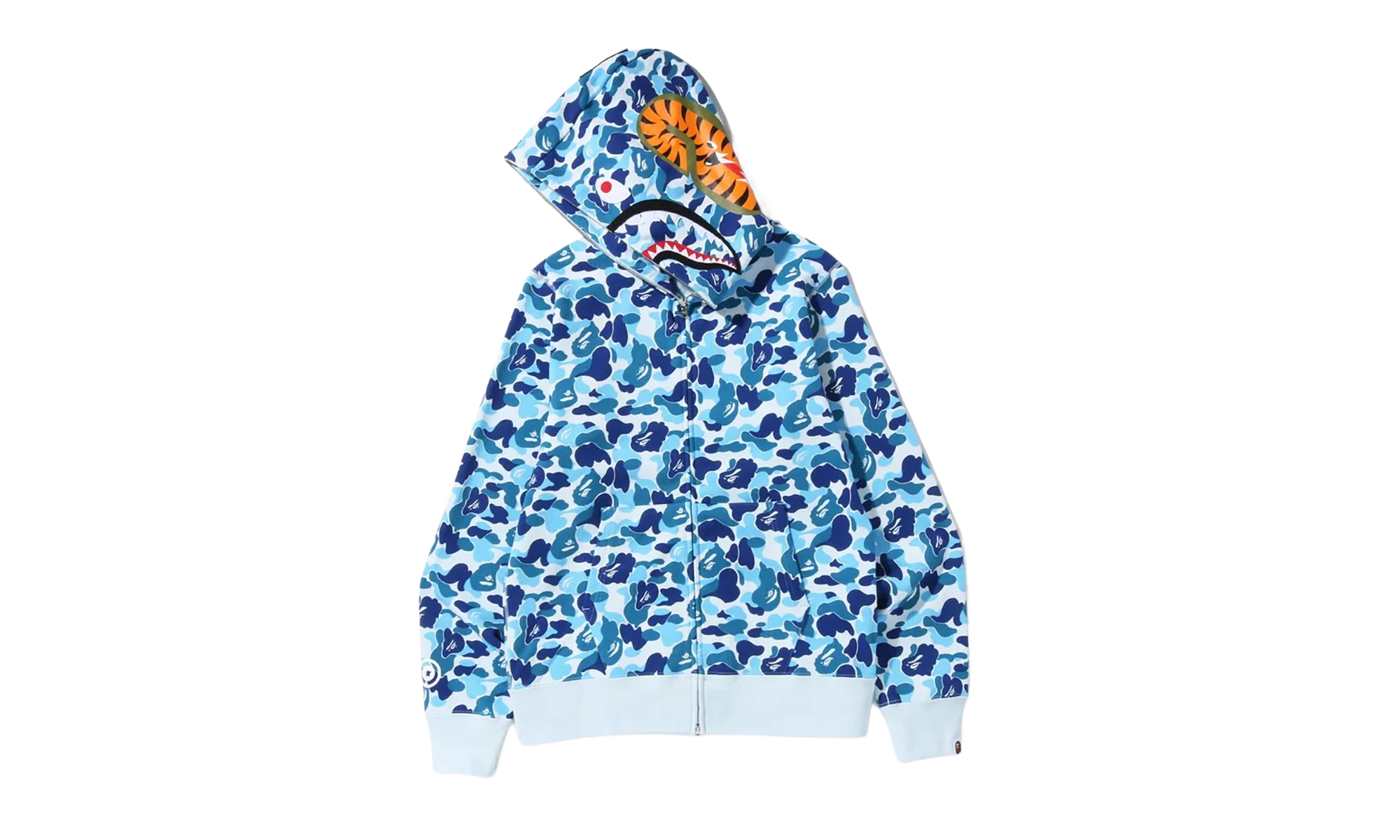 ABC Camo Shark Full Zip Hoodie "Blue" 0ZXSWM00915XO