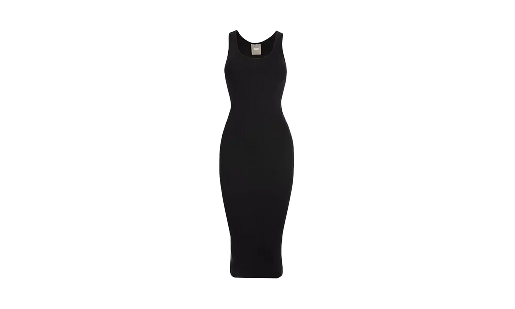 Anthea Black Midi Dress WMNS "Black" KITH23