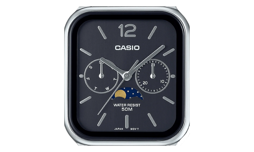 Casio MTPM305MC-1AV "Silver" MTPM305MC 1AV