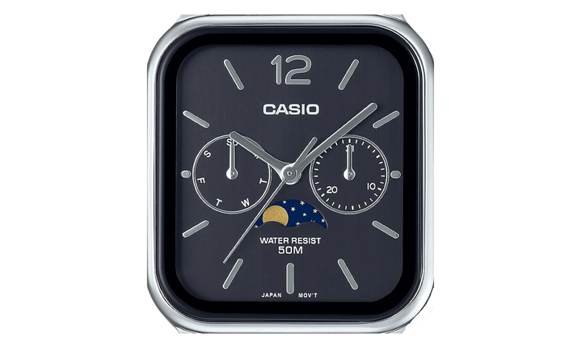 Casio MTPM305MC-1AV "Silver" MTPM305MC 1AV