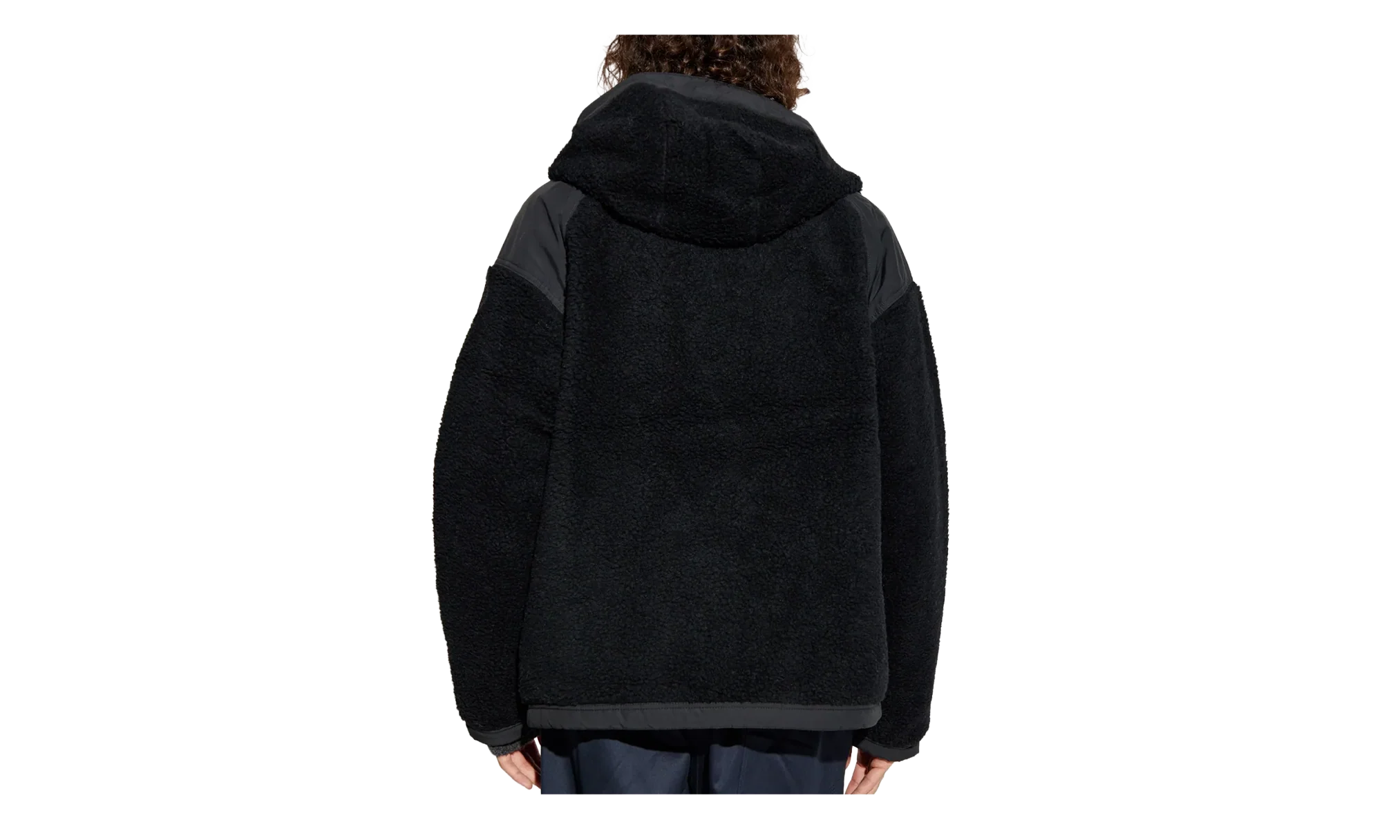 Alberni Reversible Fleece Bomber Jacket "Black / Black" 7067M 9381
