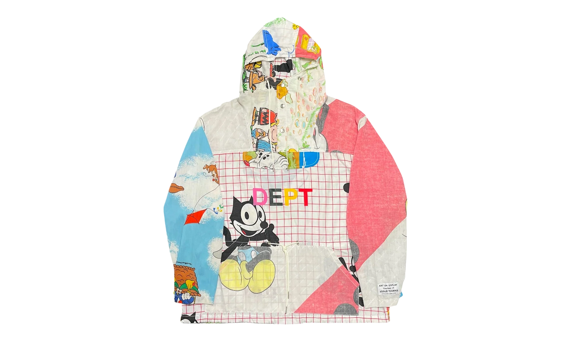 Felix Cartoon Anorak "White Multi" GDCAWM