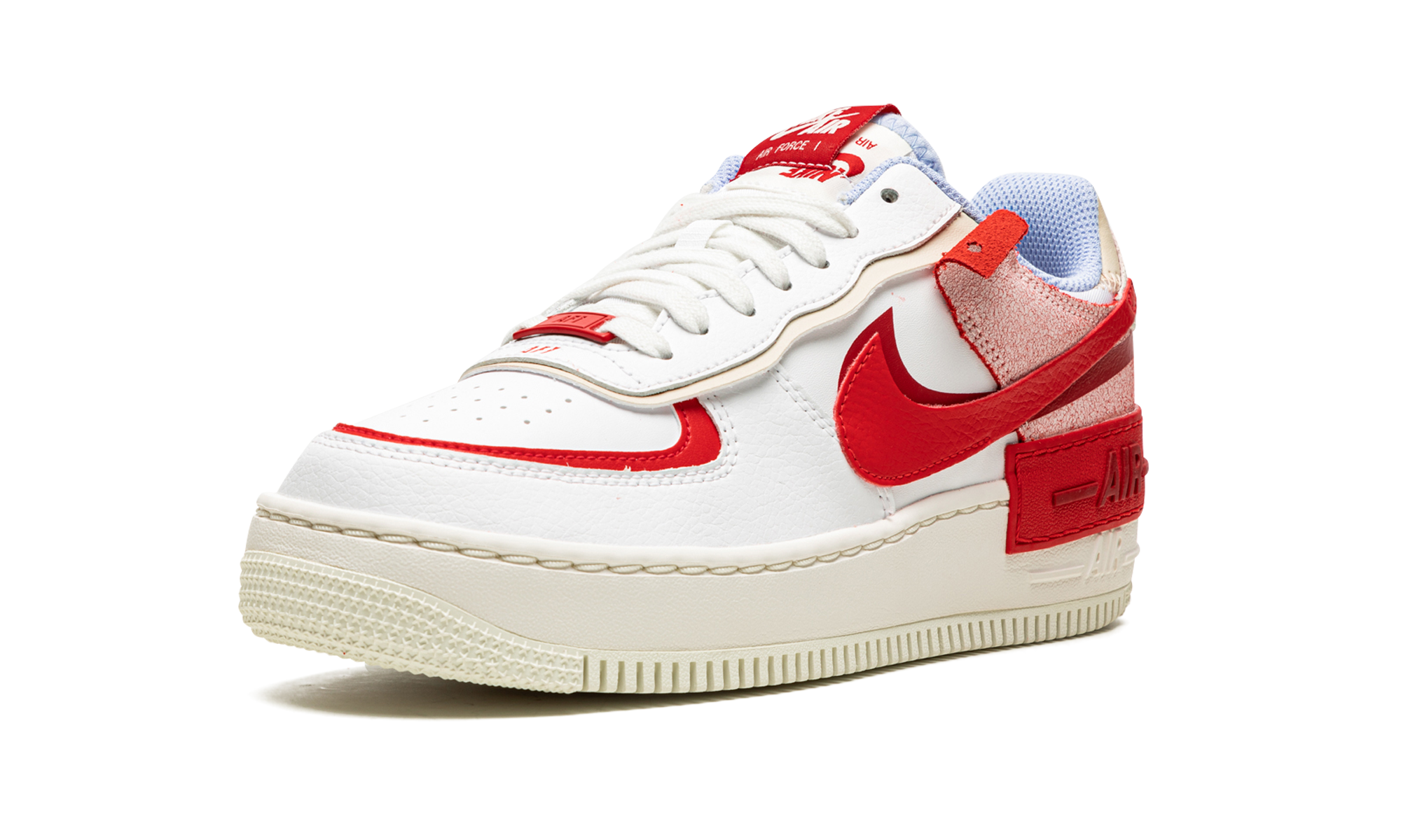 AIR FORCE 1 LO SHADO MNS WMNS"Red Cracked Leather" CI0919 108