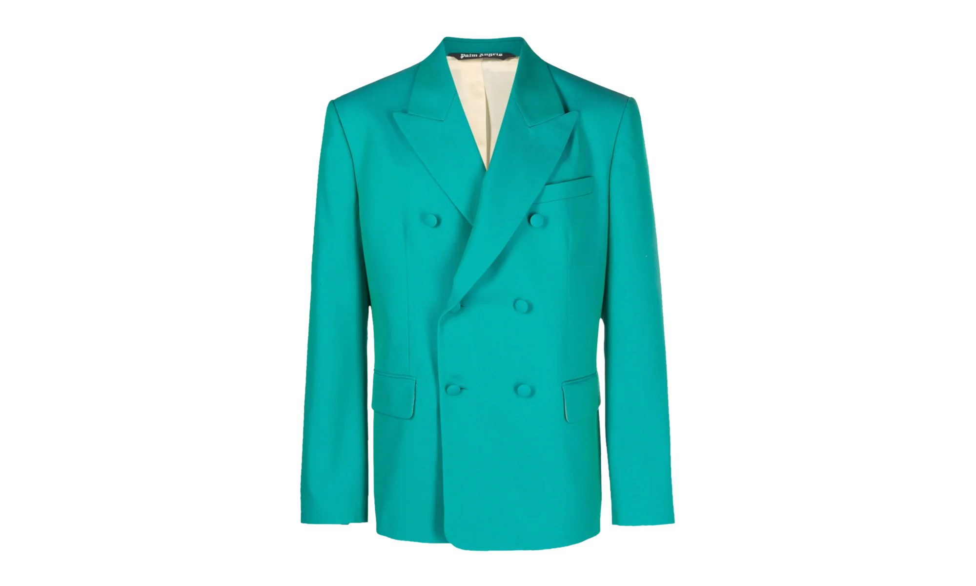 Sonny Double Breasted Blazer "Turquoise" PMEN026S23FAB001 TUR