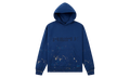 Sequin Splatter Paint Hoodie "Blue" P401 MFNZ425