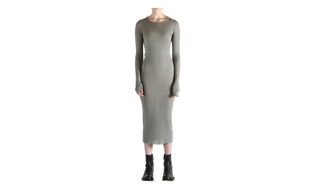 Rib Long Sleeve Dress WMNS "Euca" RP01F6546 MR 35