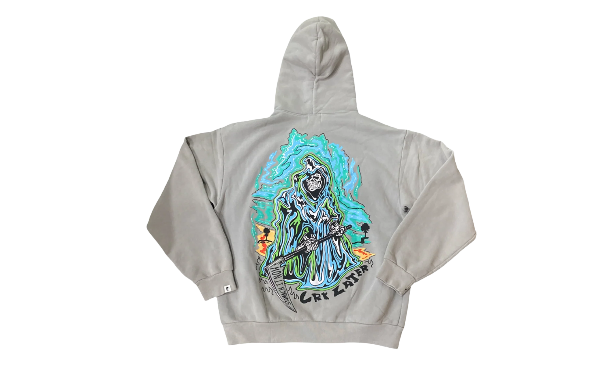 Cry Later Hoodie "Grey" WL016