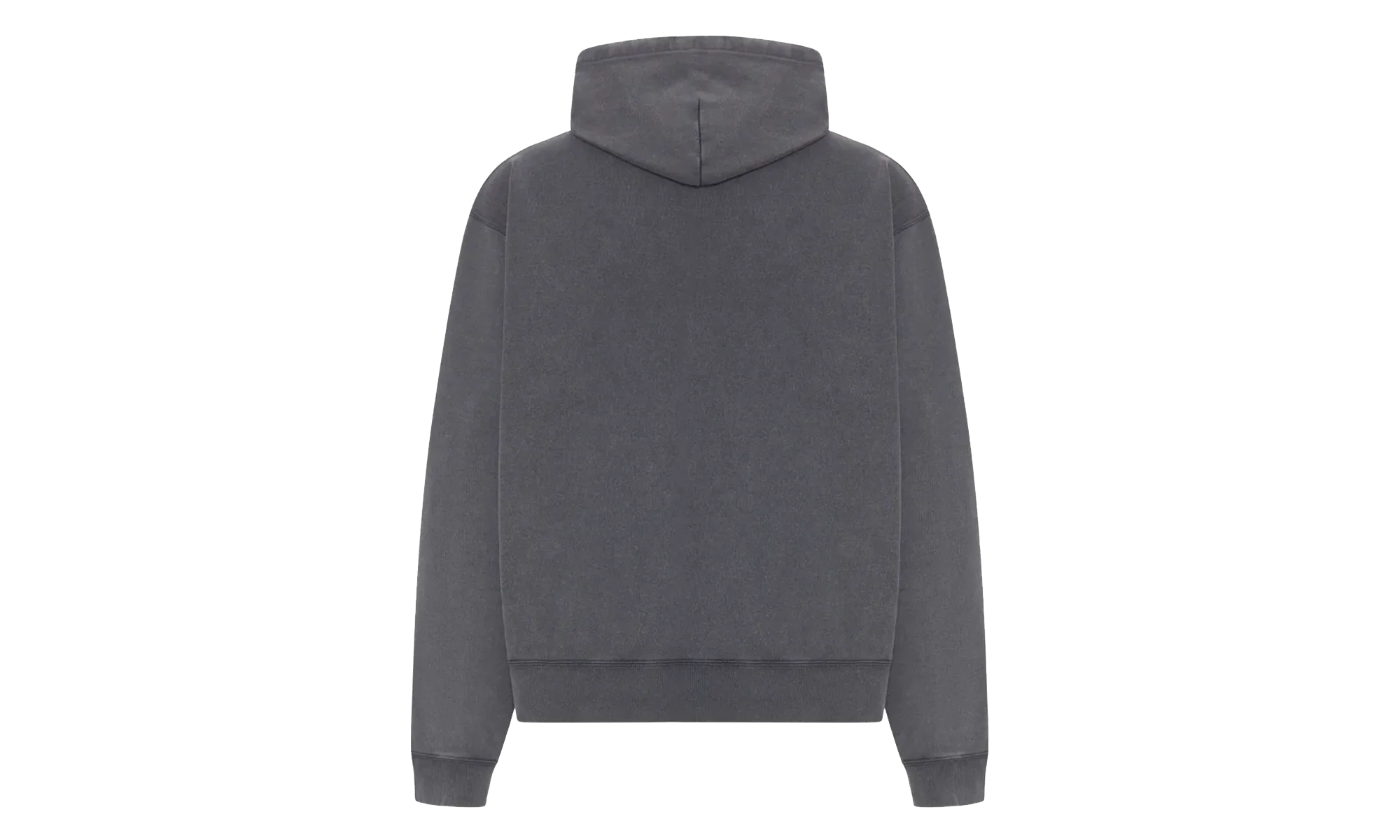 Oversized Drawstring Hoodie "Washed Black / White" 858143 TTVN6 9034
