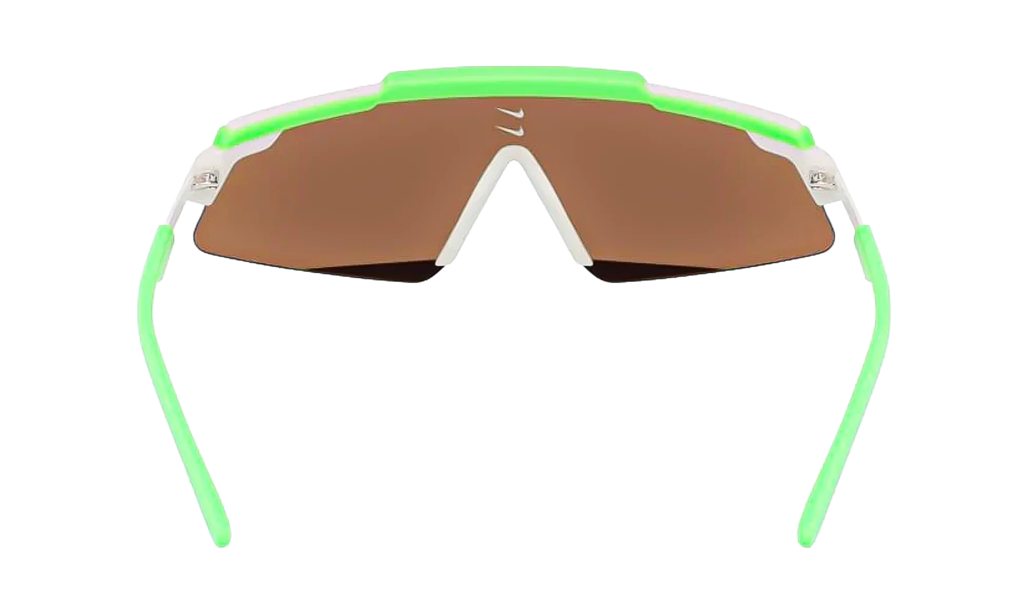 Marquee Sunglasses "Strike Green White / Bronze Brown Mirror" FN0302 398