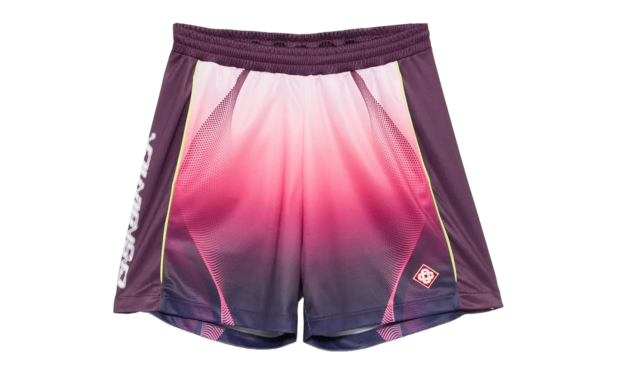 Gradient Football Shorts "Aubergine" MSS26JTR25301
