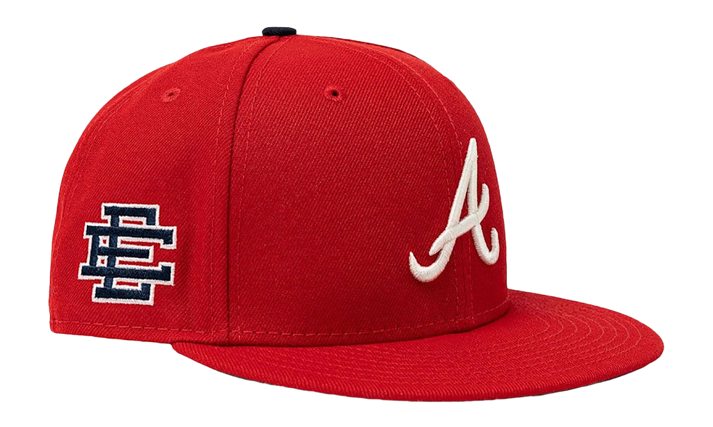 59FIFTY MLB ATL FITTED HAT "ERIC EMANUEL - Team Red" EE428