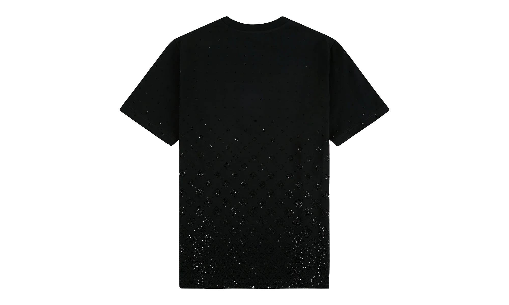 Crystal Monogram Logo Short Sleeve T‑Shirt "Black" M P26 JTS 001 10