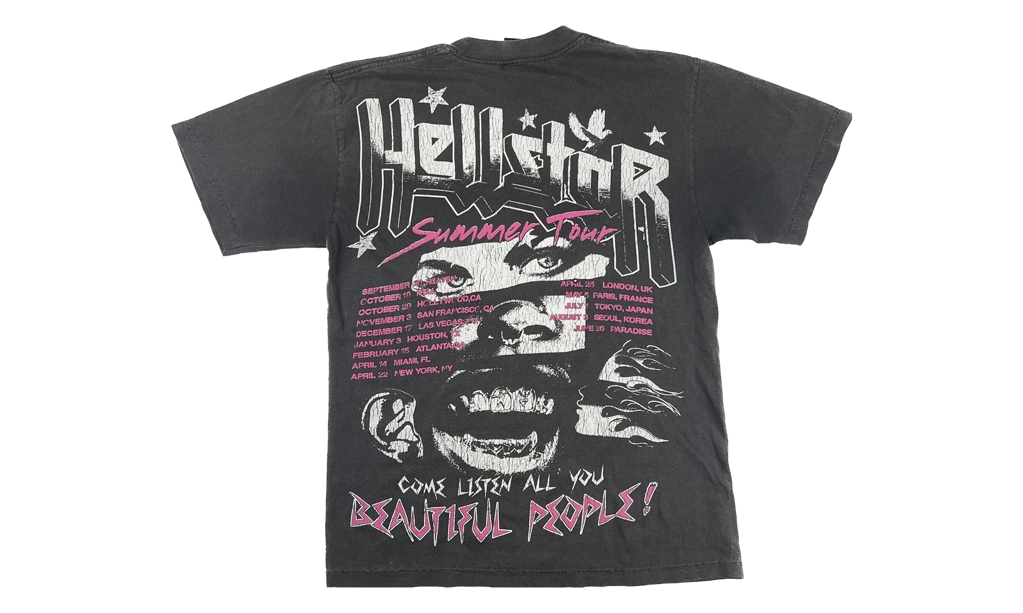 BEAUTIFUL PEOPLE TEE "Black" HSR182