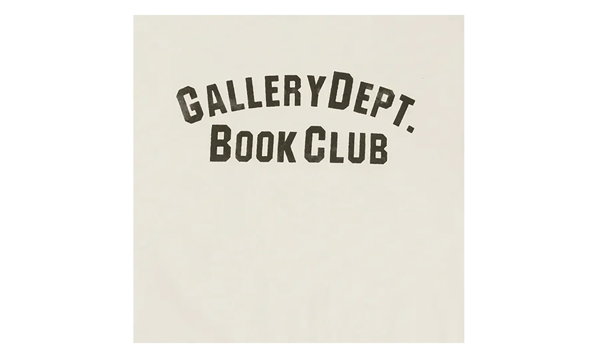 Book Club Tee "White" GD082