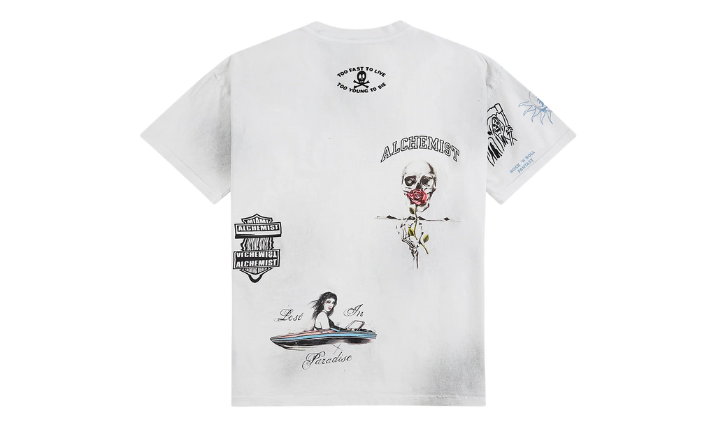 Skull Tee "White" ALSS26MJSST42F