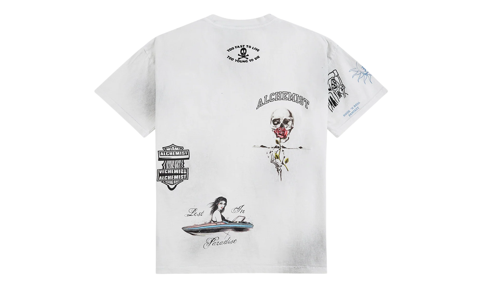 Skull Tee "White" ALSS26MJSST42F