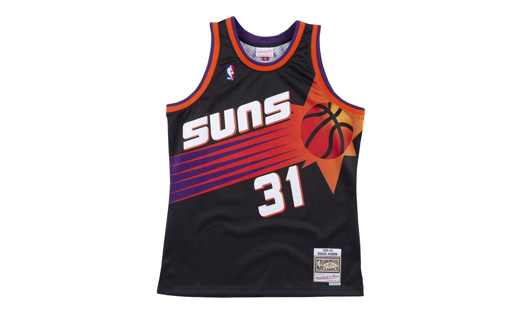 NBA Shawn Marion Swingman Alternate Jersey "1999 Phoenix Suns - Black" SMJYAC18021 PSUBLCK99SMR