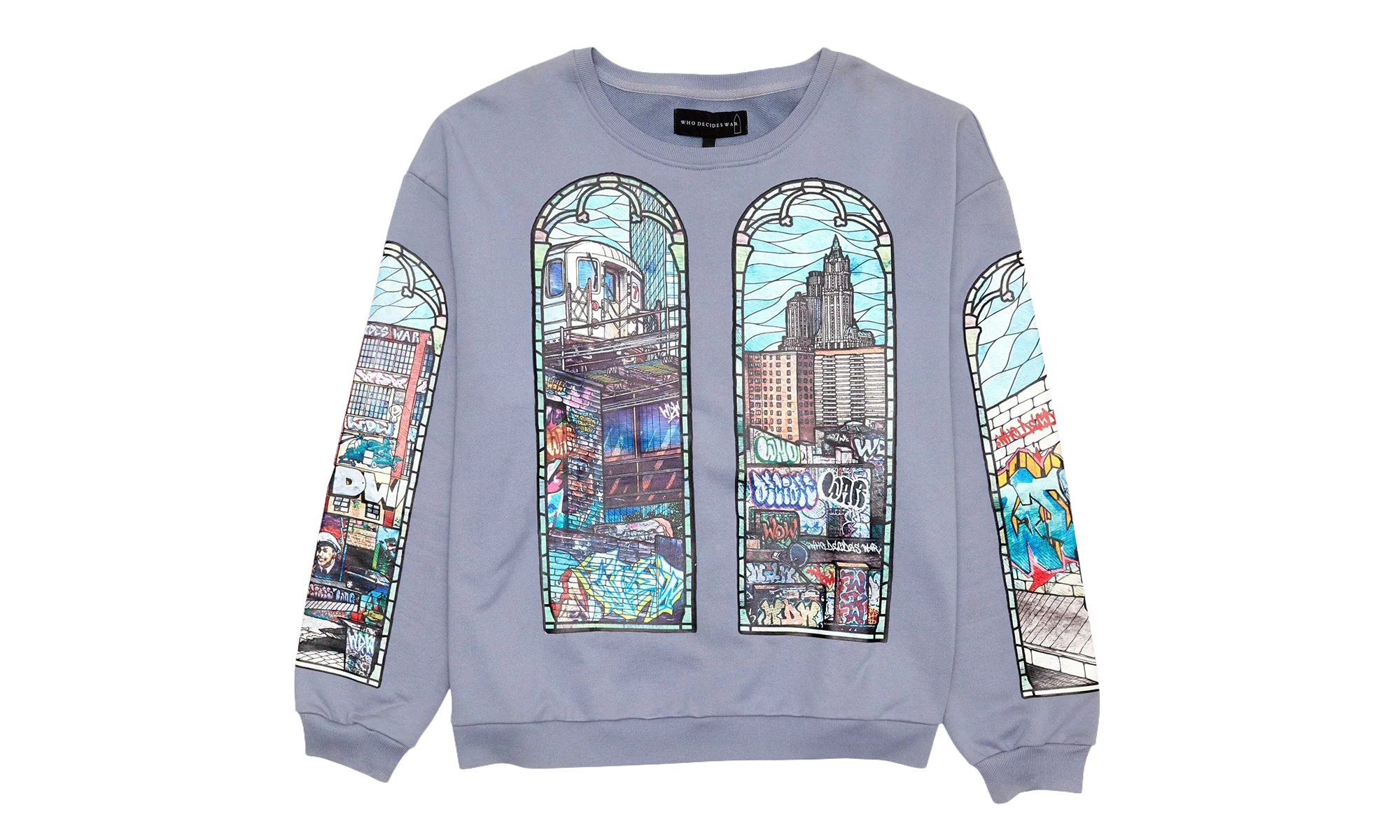 Politics As Usual Crewneck "Periwinkle" WDWBMBPAUCSP