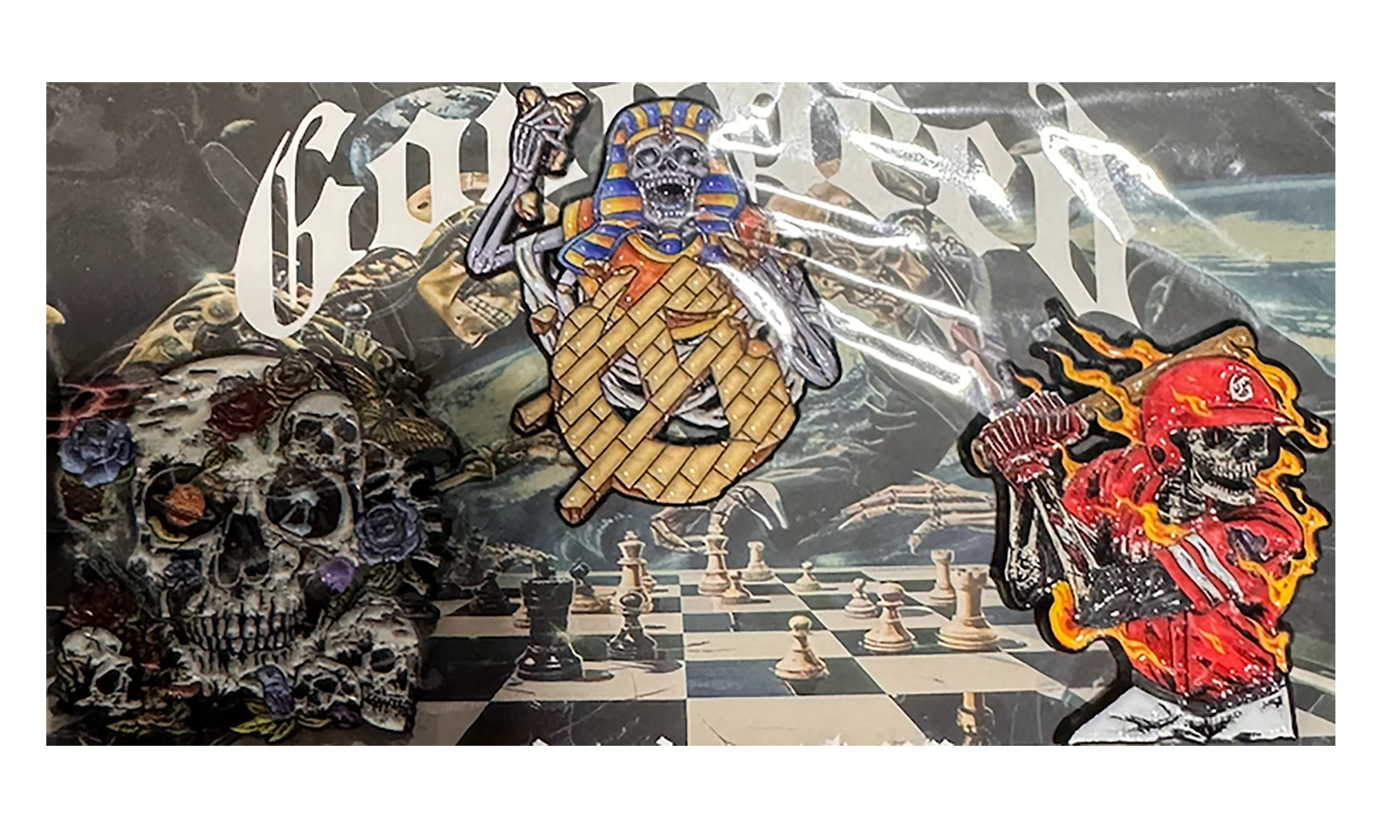 Godspeed Pyramid Pins "Multicolor" GS171