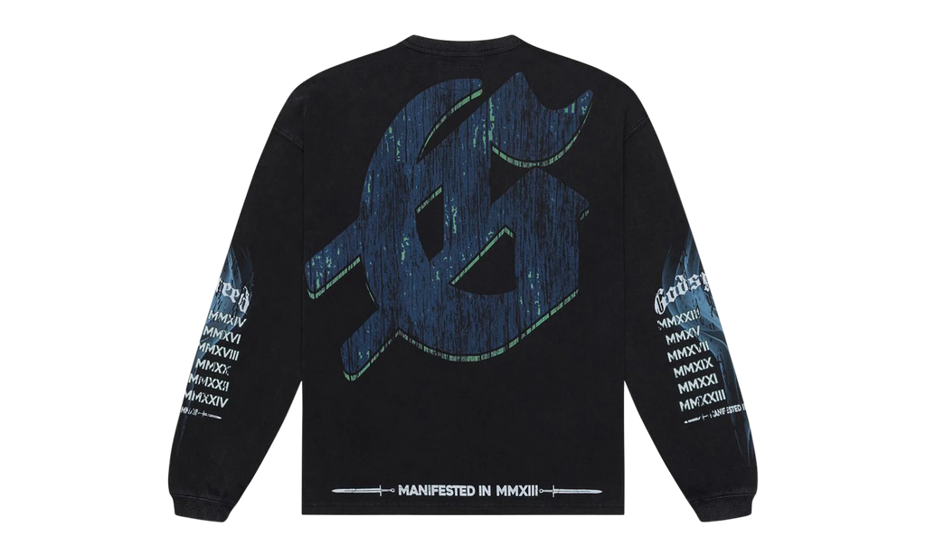 F.T.D LS T-Shirt "Black Wash" E52OKKKV