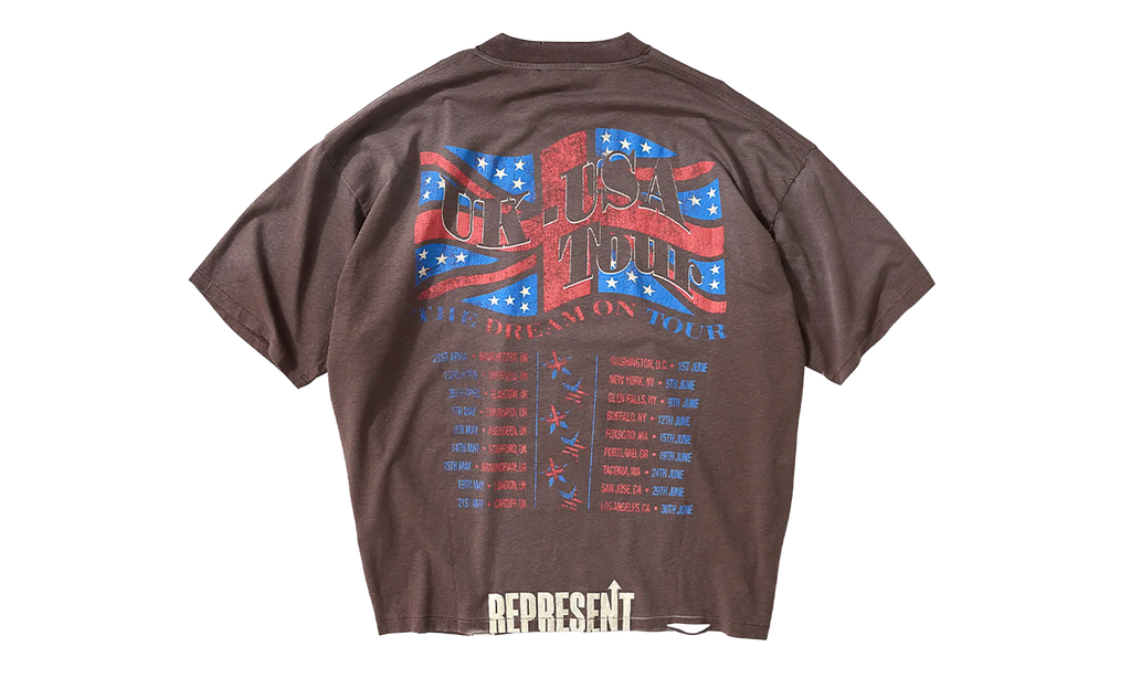 Dream On Tour SS Tee "Brown" MLM100593-NE