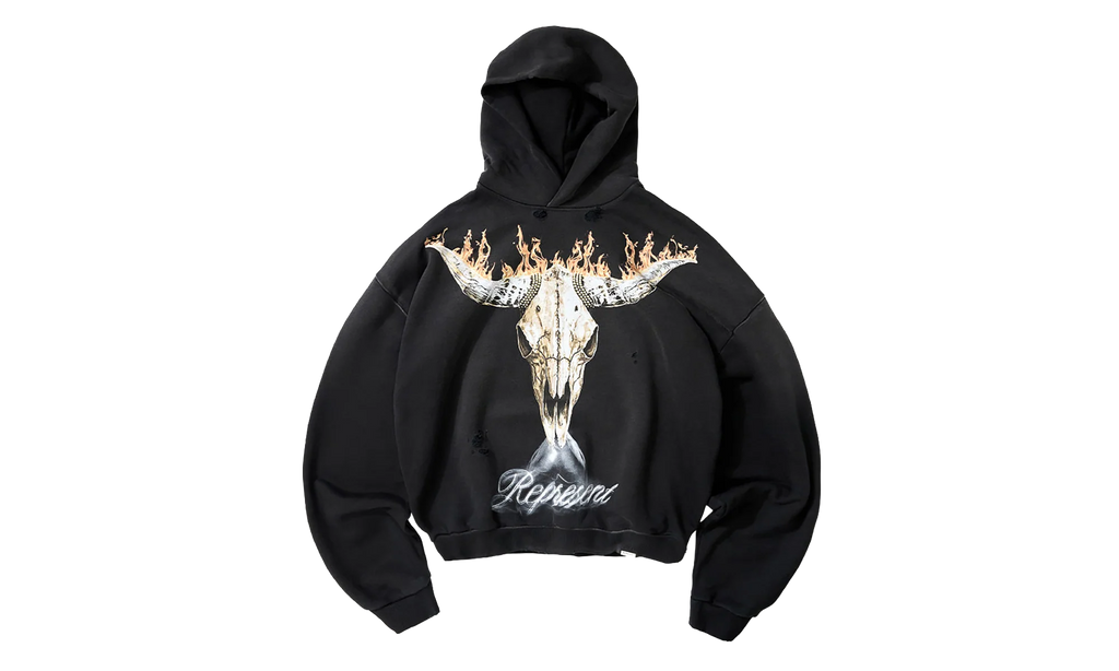 British Cowboys Pullover Hoodie "Black" MLM100610-04