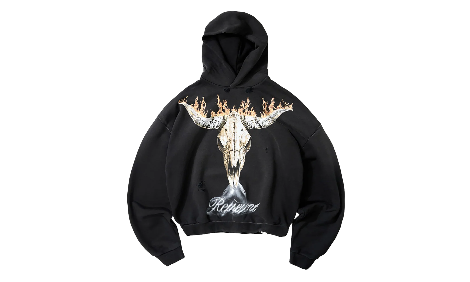 British Cowboys Pullover Hoodie "Black" MLM100610-04