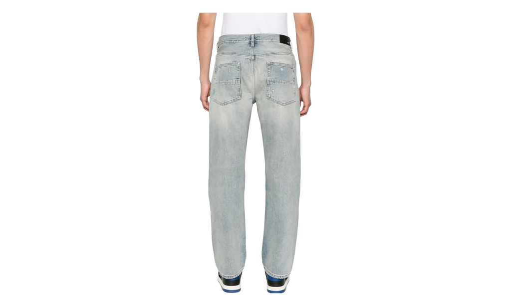 Suede Straight MX1 Jean "Antique Indigo" AMDNGH1085 406